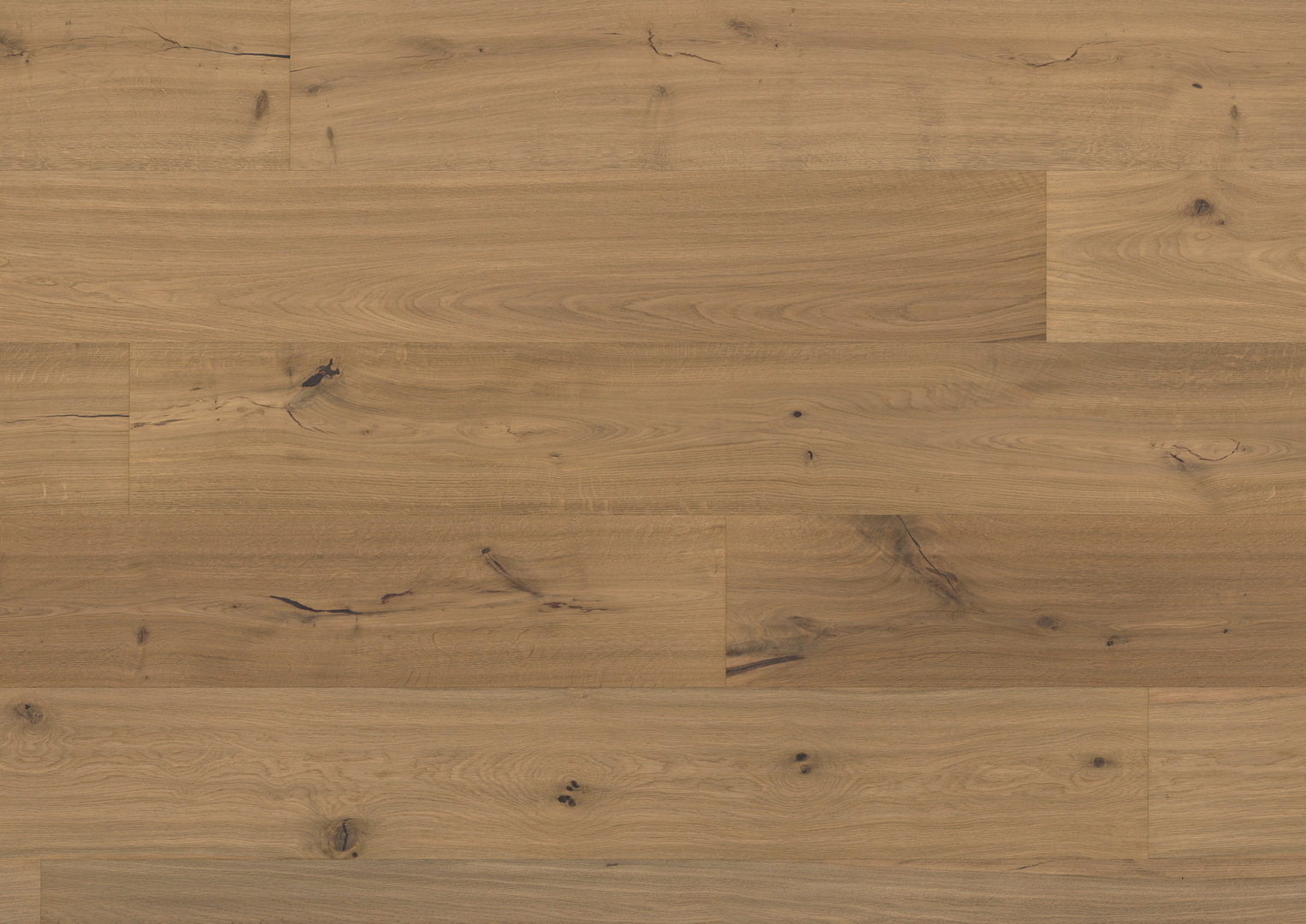Bennet & Jones Roble NO. 21 Warwick ligeramente ahumado, cepillado a mano, con aceite natural - Imagen 3