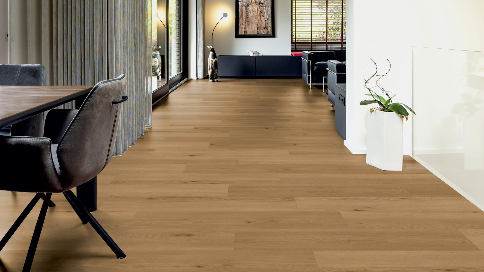 Pavimento vinilico de soja Solid Roble Lyon